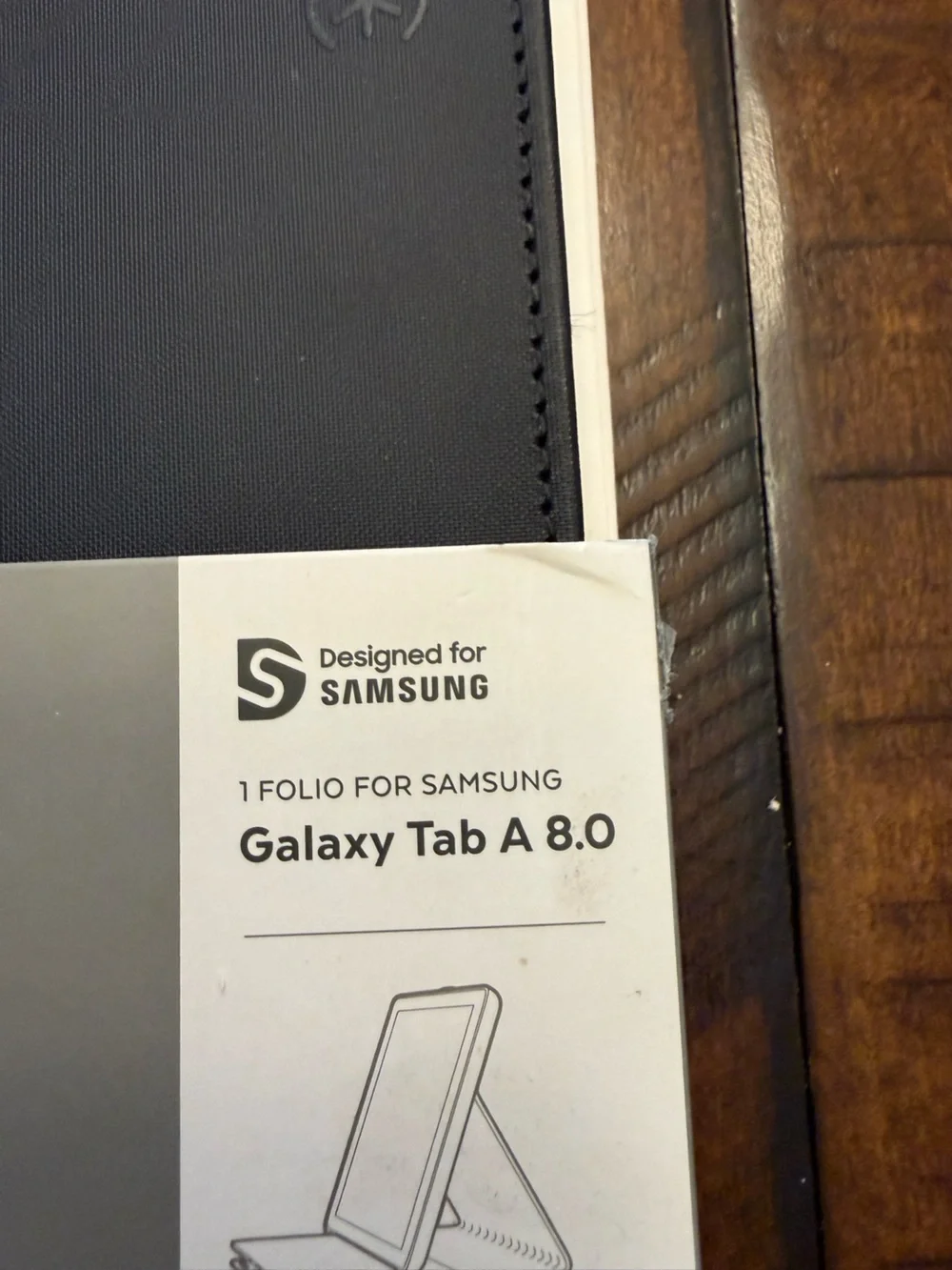 New open box SPECK balance folio Samsung GALAXY TAB A 8.0 CASE color black